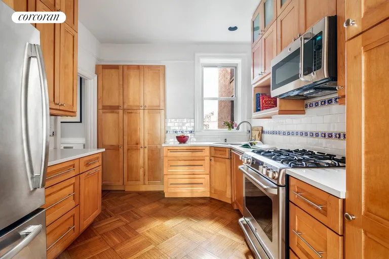 New York City Real Estate | View 525 5th Street, 3R | Windowed Kitchen with Laundry | View 3