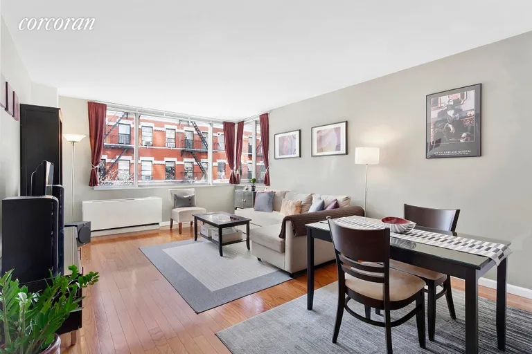 New York City Real Estate | View 350 West 50th Street, 4B | 1 Bed, 1 Bath | View 1