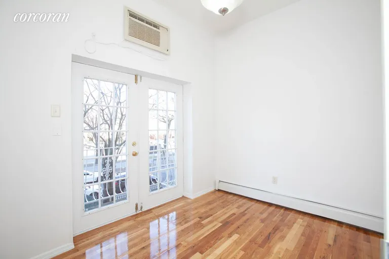 New York City Real Estate | View 574 Eastern Parkway | Second level bedroom 1 with balcony | View 8