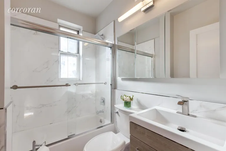 New York City Real Estate | View 210 West 78th Street, 8D | Newly Renovated Bathroom | View 8