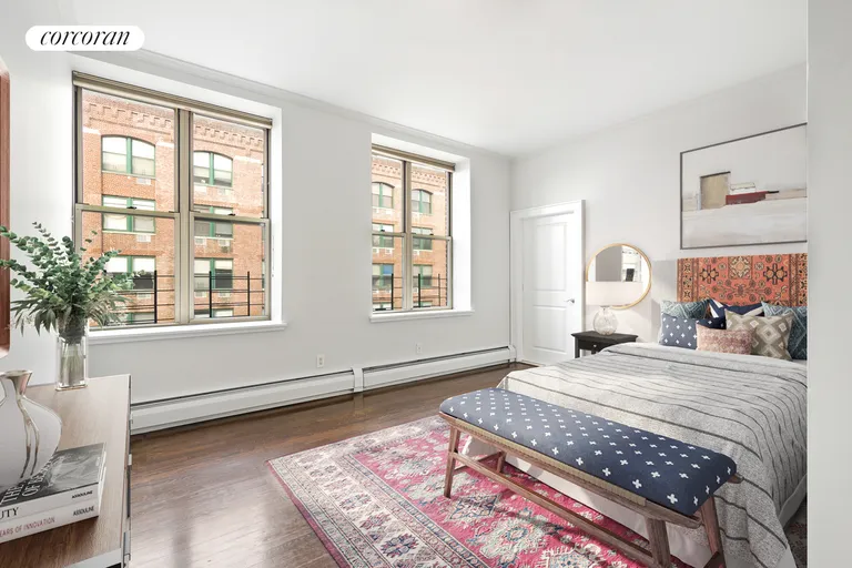 New York City Real Estate | View 444 12th Street, 4E | Master Suite with Mable ensuite Bathroom | View 4