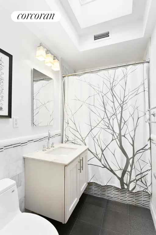 New York City Real Estate | View 246 Hall Street | Two bathrooms with full tubs and skylights! | View 7