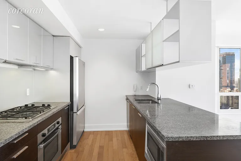 New York City Real Estate | View 350 West 42Nd Street, 36A | Chef's Kitchen | View 3
