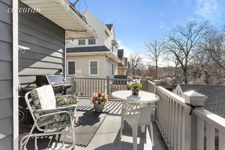 New York City Real Estate | View 284 Stratford Road | 2nd Floor Terrace | View 7
