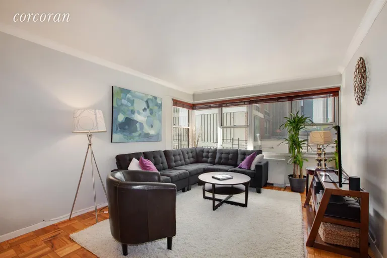 New York City Real Estate | View 136 East 56th Street, 3L | 2 Beds, 1 Bath | View 1
