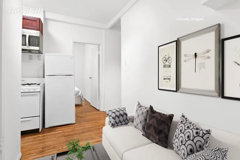 New York City Real Estate | View 242 East 10th Street, 8 | 2 Beds, 1 Bath | View 1