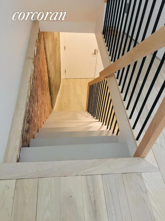 New York City Real Estate | View 78 North Henry Street, 1 | Interior staircase | View 7