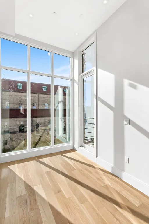 New York City Real Estate | View 373 Lincoln Road, 4 | Floor to ceilings windows and terrace | View 3
