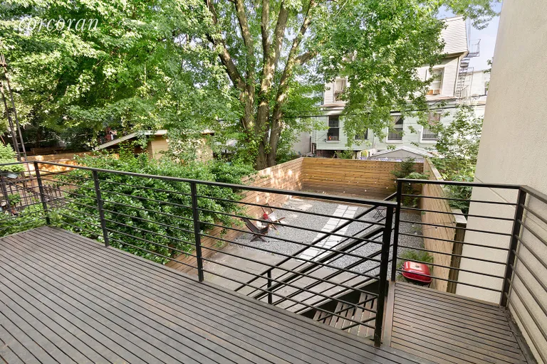 New York City Real Estate | View 228 Lexington Avenue | Beautiful Deck off Kitchen and Large Backyard  | View 3