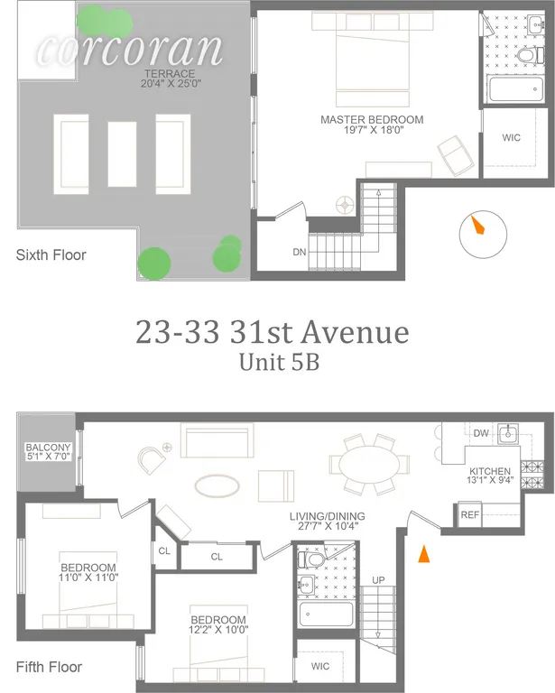 New York City Real Estate | View 23-33 31st Avenue, 5B | Floor-plan | View 9