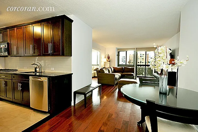 New York City Real Estate | View 347 West 57th Street, 28A | 2 Beds, 2 Baths | View 1