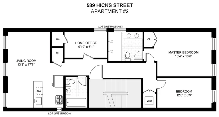589 Hicks Street, 2 | floorplan | View 10