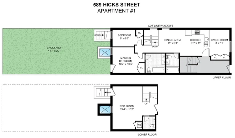 589 Hicks Street, 1 | floorplan | View 7