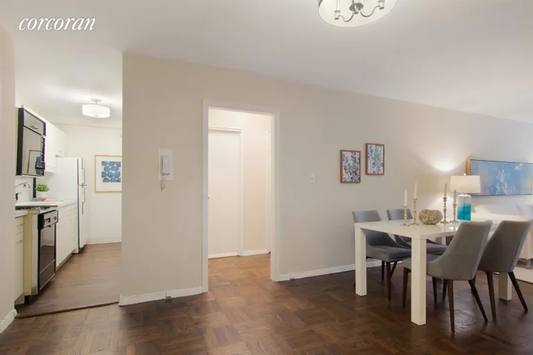 New York City Real Estate | View 139 East 33rd Street, 7B | Kitchen and Dining Area | View 7