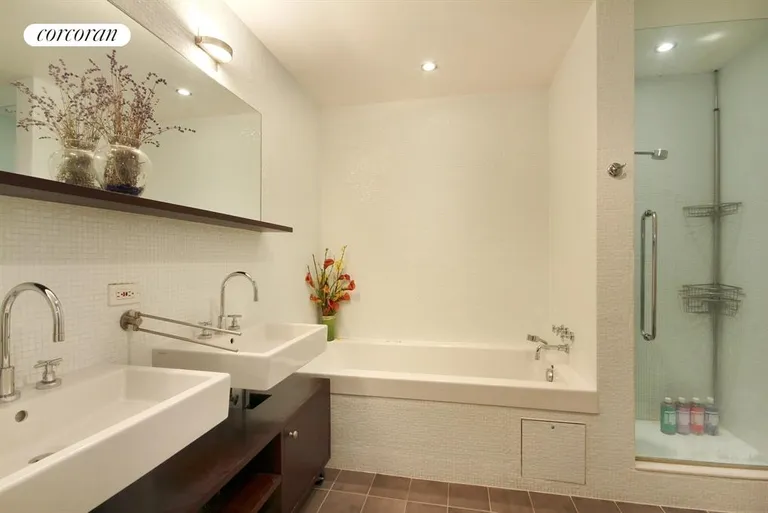 New York City Real Estate | View 21 Astor Place, 5A | Master Bathroom | View 4