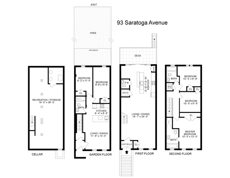 93 Saratoga Avenue | floorplan | View 8