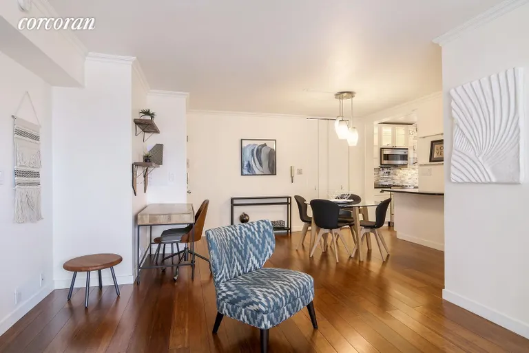New York City Real Estate | View 420 East 58th Street, 25B | Living Room | View 2