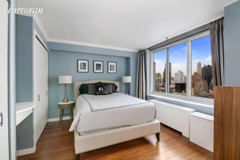 New York City Real Estate | View 420 East 58th Street, 25B | Bedroom | View 4
