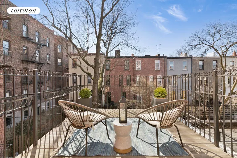 New York City Real Estate | View 562 3rd Street | Roof Terrace off the Master Suite  | View 13