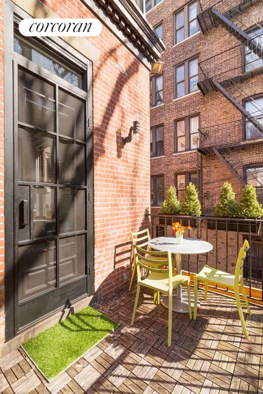 New York City Real Estate | View 562 3rd Street | Parlor Level Deck off the Kitchen  | View 12