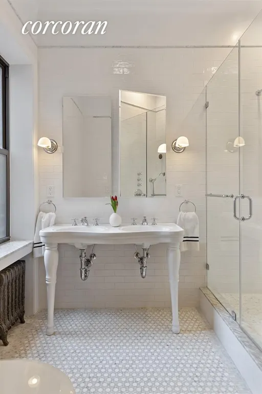 New York City Real Estate | View 193 Second Avenue, 12 | En suite master bath with rain shower | View 5
