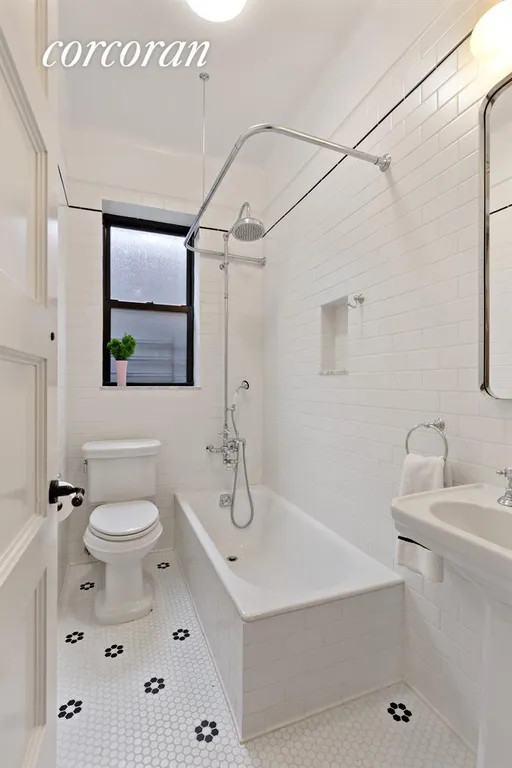 New York City Real Estate | View 193 Second Avenue, 12 | Windowed second bath | View 7