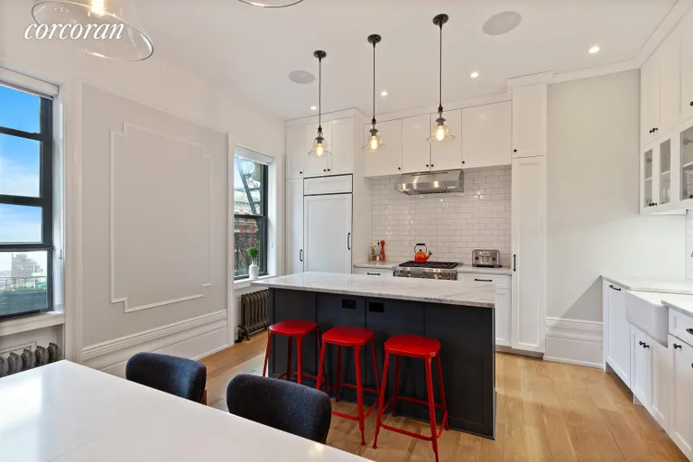 New York City Real Estate | View 193 Second Avenue, 12 | Open kitchen and dining area | View 2