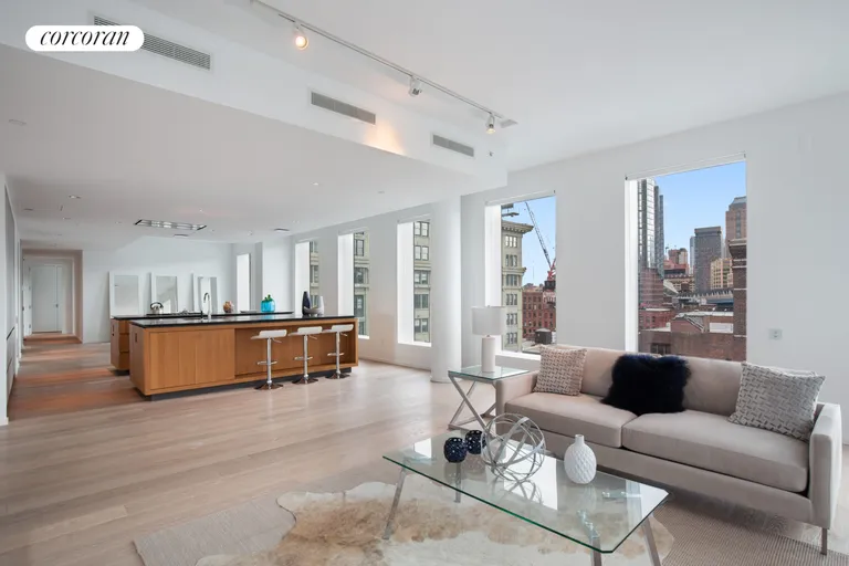 New York City Real Estate | View 1 John Street, 10A | Living Room | View 3