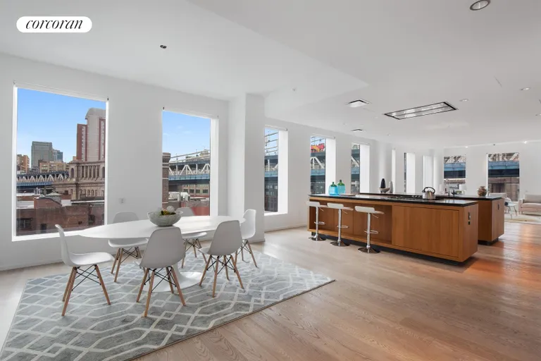 New York City Real Estate | View 1 John Street, 10A | Kitchen / Dining Room | View 11