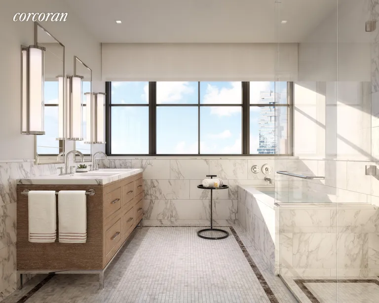 New York City Real Estate | View 25 Park Row, 36A | Bathroom | View 5