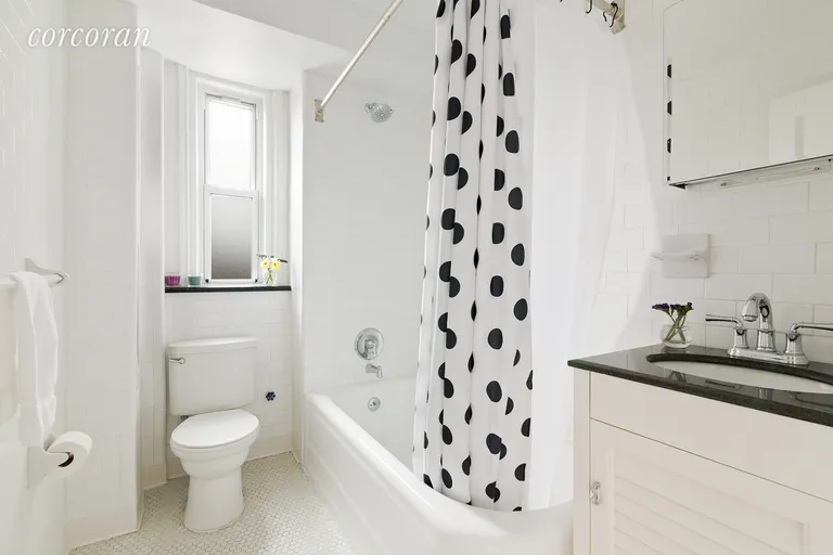 New York City Real Estate | View 181 73rd Street, 452 | RENOVATED BATHROOM WITH WHITE SUBWAY TILE | View 4