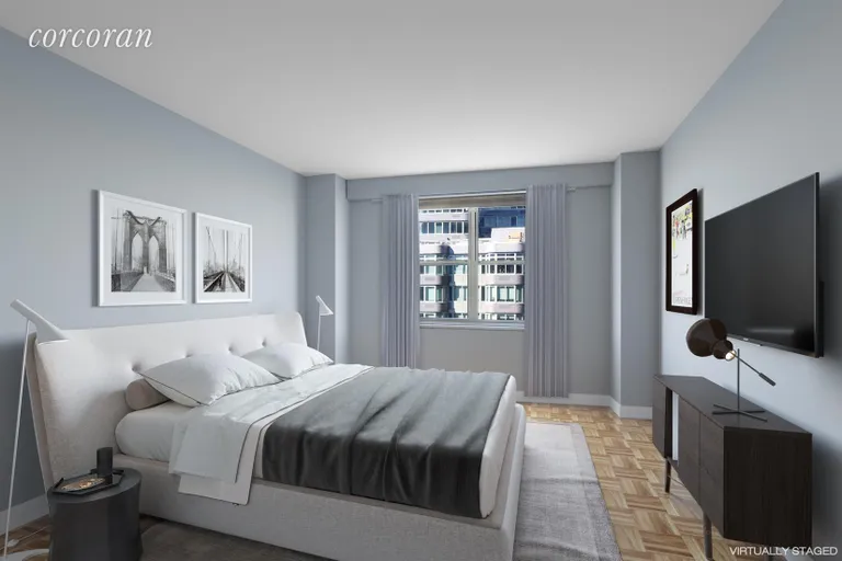 New York City Real Estate | View 303 West 66th Street, 7EW | Master Bedroom | View 6