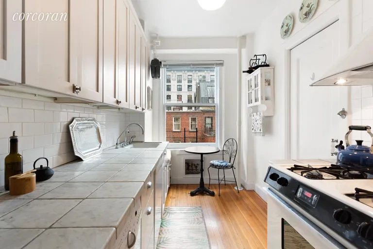 New York City Real Estate | View 40 West 84th Street, 4C | Windowed Kitchen | View 2