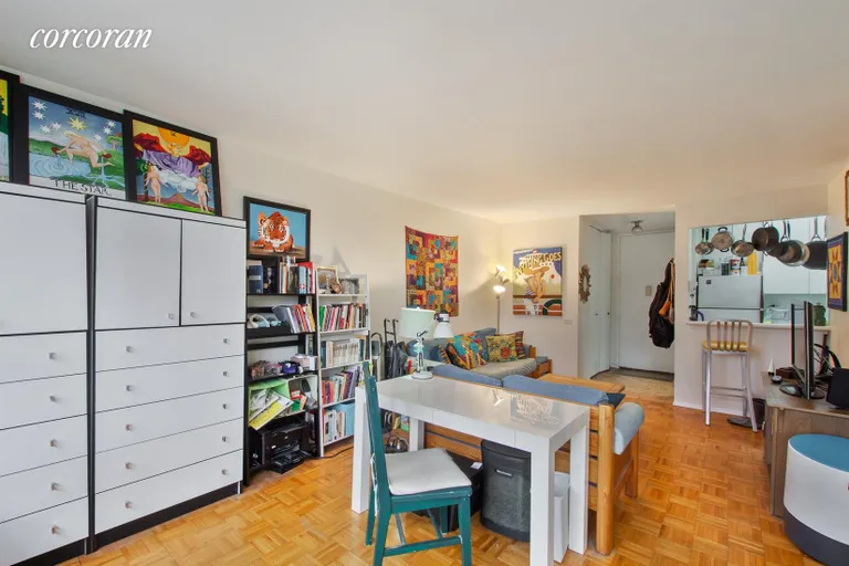 New York City Real Estate | View 215 West 95th Street, 16L | Living Room | View 4