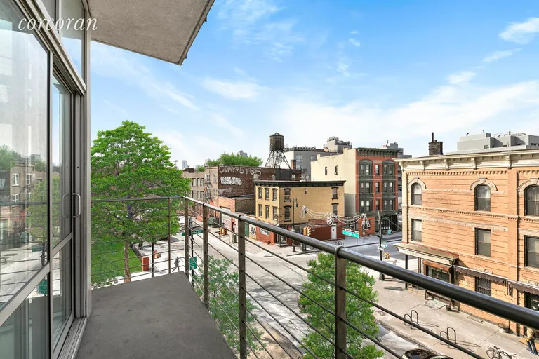 New York City Real Estate | View 297 Driggs Avenue, 4B | Private Balcony | View 3