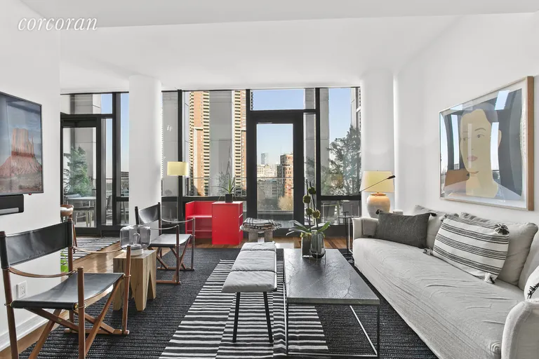 New York City Real Estate | View 101 Warren Street, 9G | 2 Beds, 3 Baths | View 1