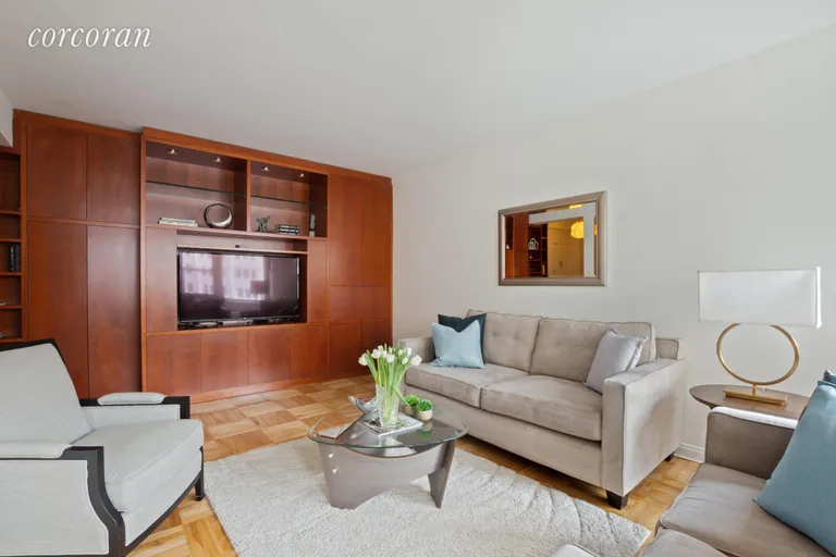 New York City Real Estate | View 80 Park Avenue, 15P | 2nd view of Living Room | View 2
