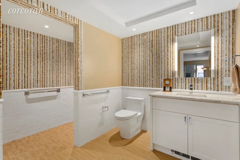 New York City Real Estate | View 1 Gracie Terrace, 14FK | Bathroom | View 12