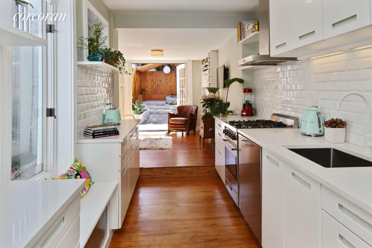New York City Real Estate | View 320 15th Street | Windowed Kitchen | View 2