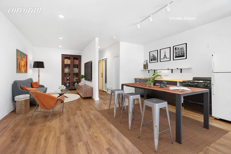 New York City Real Estate | View 137 Martense Street | Upper Unit Great Room | View 9
