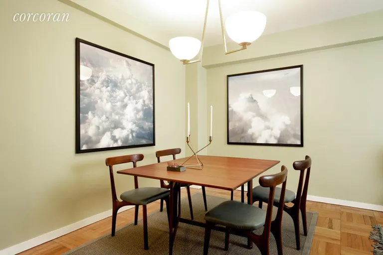New York City Real Estate | View 34 Plaza Street East, 1102 | Dining Room | View 4