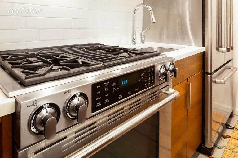New York City Real Estate | View 34 Plaza Street East, 1102 | Kitchen Detail | View 6