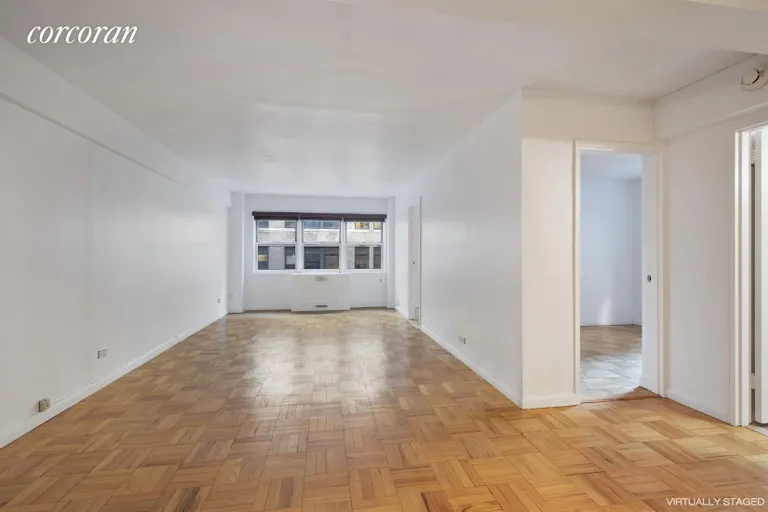 New York City Real Estate | View 321 East 45th Street, 7D | Living Room | View 6