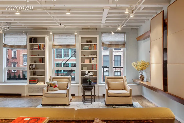 New York City Real Estate | View 478 West Broadway, 3 | Living Room | View 2