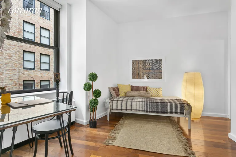 New York City Real Estate | View 1 Wall Street Court, 1109 | En Suite Bedroom | View 5