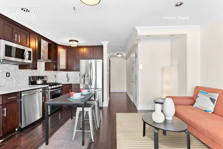 New York City Real Estate | View 180 19th Street, 7 | Great Room at the Center of the Home | View 2