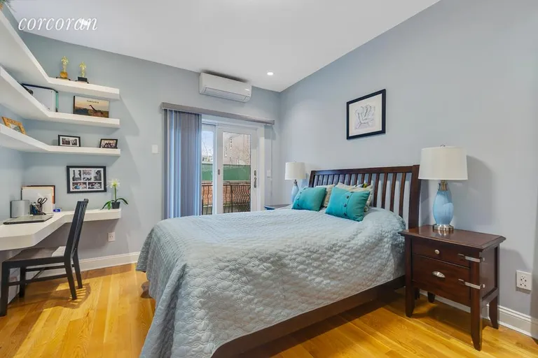 New York City Real Estate | View 231 Bay Ridge Parkway, 1B | Master bed with access to balcony | View 7