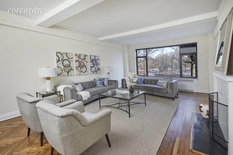 New York City Real Estate | View 320 Central Park West, 2C | 2 Beds, 2 Baths | View 1
