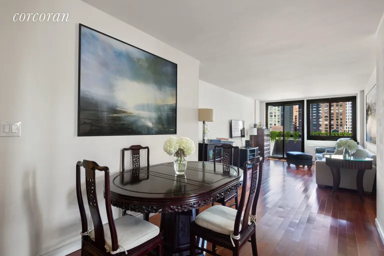 New York City Real Estate | View 347 West 57th Street, 19C | 2 Beds, 2 Baths | View 1