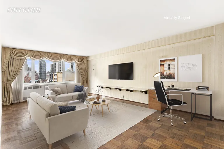 New York City Real Estate | View 35 Sutton Place, 17D | 2 Beds, 2 Baths | View 1